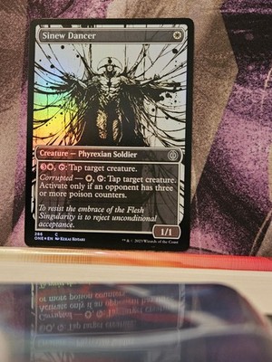 Sinew Dancer (Showcase) 286 Phyrexia: Magic: The Gathering Foil NM