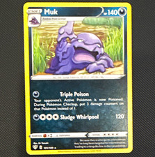 pokemon card Muk 107/189 Darkness Ablaze Holo Holo Rare EN 2020 HP 140