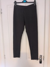 Fleece Lined Leggings Size S Dark Grey
