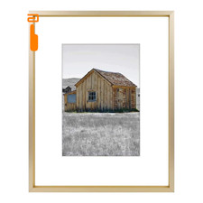 Golden State Art, 8x10 Gold Picture Frame Display Photo Set of 1 ,