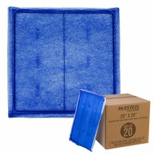 20 Paint Spray Booth Tacky Intake Filter Panels 20 X 20 Capture Dirt Particles