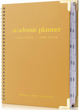 Aesthetic 2025-2026 Academic Planner - A Beautiful 7 x 10" Daily Planner for Wom