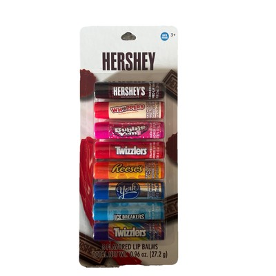 Hershey 8-Pack Flavored Lip Balms | Reese s, Twizzlers, Bubble Yum, York & More