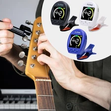 Guitar Tuner Portable Versatile Players USB Rechargeable Accessories Practice