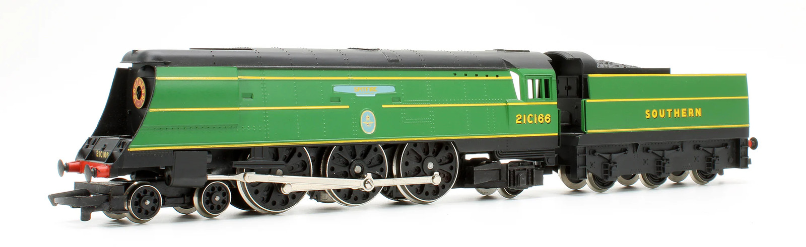 HORNBY 'OO' GAUGE R374 SR BATTLE OF BRITAIN CLASS 'SPITFIRE' 21C166 STEAM LOCO