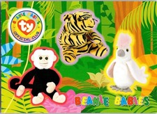 1999 Stickers Series 3 TY Beanie Baby Official Club Trading Card