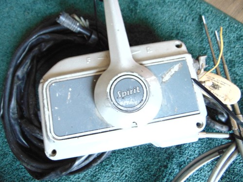 Vintage Suzuki Spirit Outboard Side Control Box Rigging TNT Trim/Tilt With Key - Picture 8 of 11