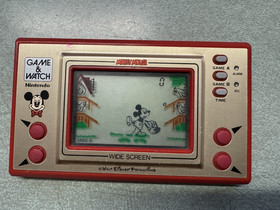 Vintage Nintendo Game Watch Mickey Mouse MC-25 Wide Screen 1981 - Tested working