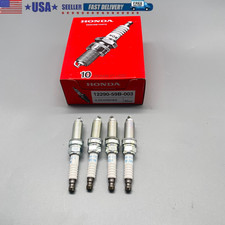 New 4 Spark Plugs Ilzkar8h8s Oem 12290-59b-003