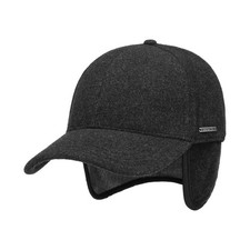 Stetson Vaby Ear Flaps Cap Men Anthracite 7 3/4-7 7/8