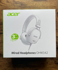Acer Kids Headphones Wired for School OHW342 74-85dB Limiter Black/Red New