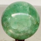 2620G Natural green fluorite Quartz Sphere Crystal Energy Ball Reiki Healing — photo 3