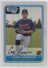 2006 Bowman Draft Chrome Picks Refractor 449/500 Cory Rasmus #DP78 Auto v5j