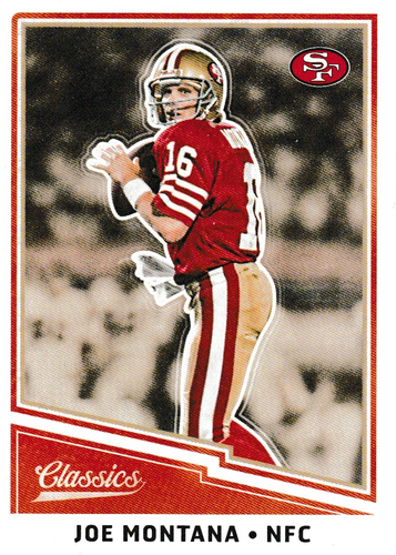 2017 PANINI CLASSICS / JOE MONTANA CARD