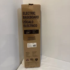 CADET 2F350 Electric Baseboard Heater 24" L 208/240V 2F350W 09949 White