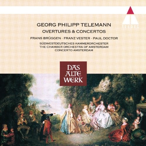 Telemann: Overtures & Concertos -  CD IIVG The Cheap Fast Free PostFREE US DELIVERY | EAN: 0090317762029 | Quality CD