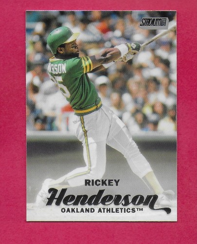 Rickey Henderson #88 2017 Stadium Club card