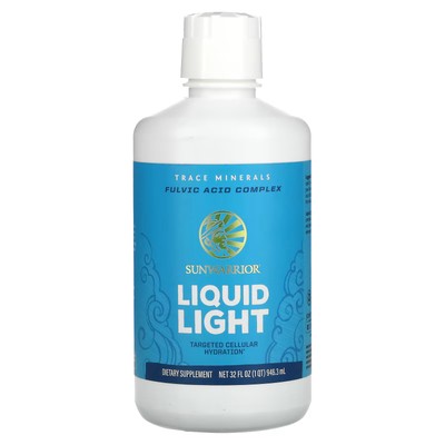 2 X Sunwarrior, Liquid Light, Fulvic Minerals, 32 fl oz (946.4 ml)