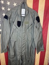 42 L - Army USAF Pilot Flyers Coveralls Flight Suit Green Summer FR D406