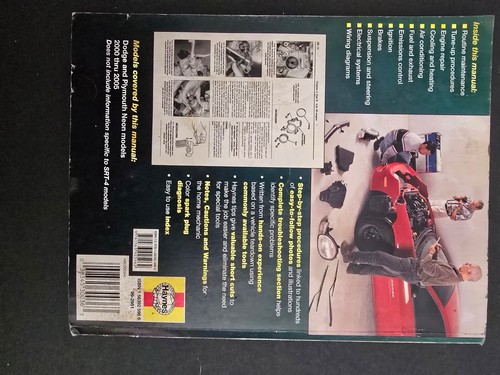 Haynes Repair Manual Dodge & Plymouth Neon 2000 thru 2005 USED - Picture 3 of 4