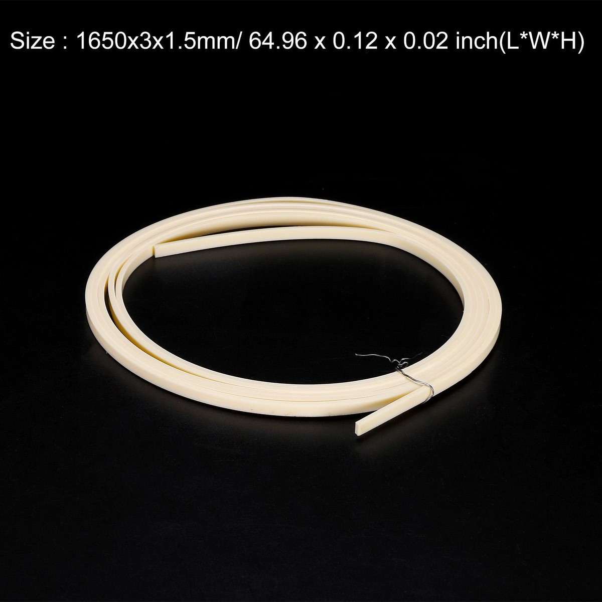 10 Bandes De Reliure Blanche Pour Guitare - Accessoire Décoratif ABS 165x6x1.5mm, Purfling