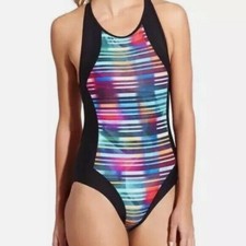 Athleta Streamline One Piece Racerback Swimsuit SMALL 213141 NEW