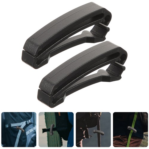 2Pcs Professional Belt Buckles Multi-function Plastic Backpack Buckles Outdoor