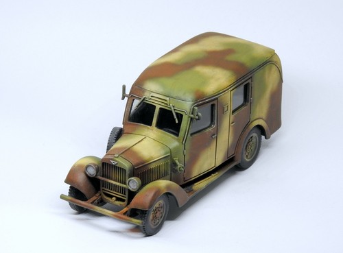 PRO BUILT 1/35 Polish Fiat 618 GROM - ready model- NEW!!! - Picture 2 of 6