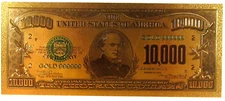 $10000 TEN THOUSAND DOLLAR BILL Reproduction Old Currency Novelty SALE PRICED!