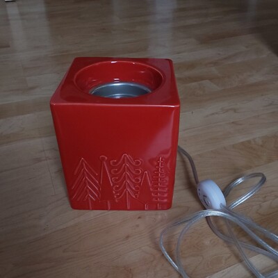 Yankee Candle Scenterpiece Meltcup Warmer - 1558346 Linear Trees Plus 5 Meltcups