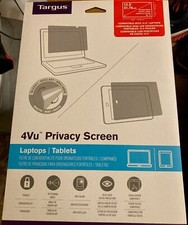 TARGUS 12.5 Inch Widescreen 4Vu Privacy Screen SEALED For Laptops Tablets