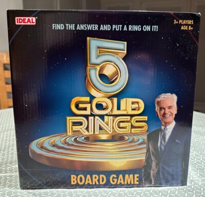 Fünf 5 goldene Ringe - Brettspiel - TV Show Spiel - Neu