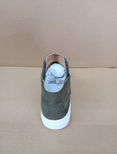 Seychelles Women's Olive Green Suede Fashion Sneaker Size 6.5 IB00969 - Picture 8 of 21