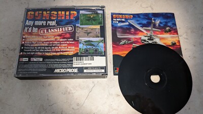 Gunship (Sony PlayStation 1, 1996) 19703464705| eBay
