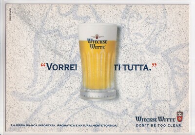  AK - (ITA) - Wieckse Witte - Don't be too clear. - Bier - Beer - Top Zustand