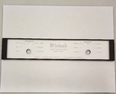 Original McIntosh C22 glass indicator (60th Anniversary) | eBay