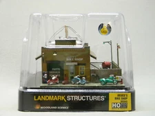 WOODLAND SCENICS DEUCES BIKE SHOP BUILDING landscape HO SCALE BR5045 WDS5045 NEW