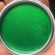 1lt  RFU TOMMO GREEN pearl basecoat Pre Thinned car paint custom bike colour 