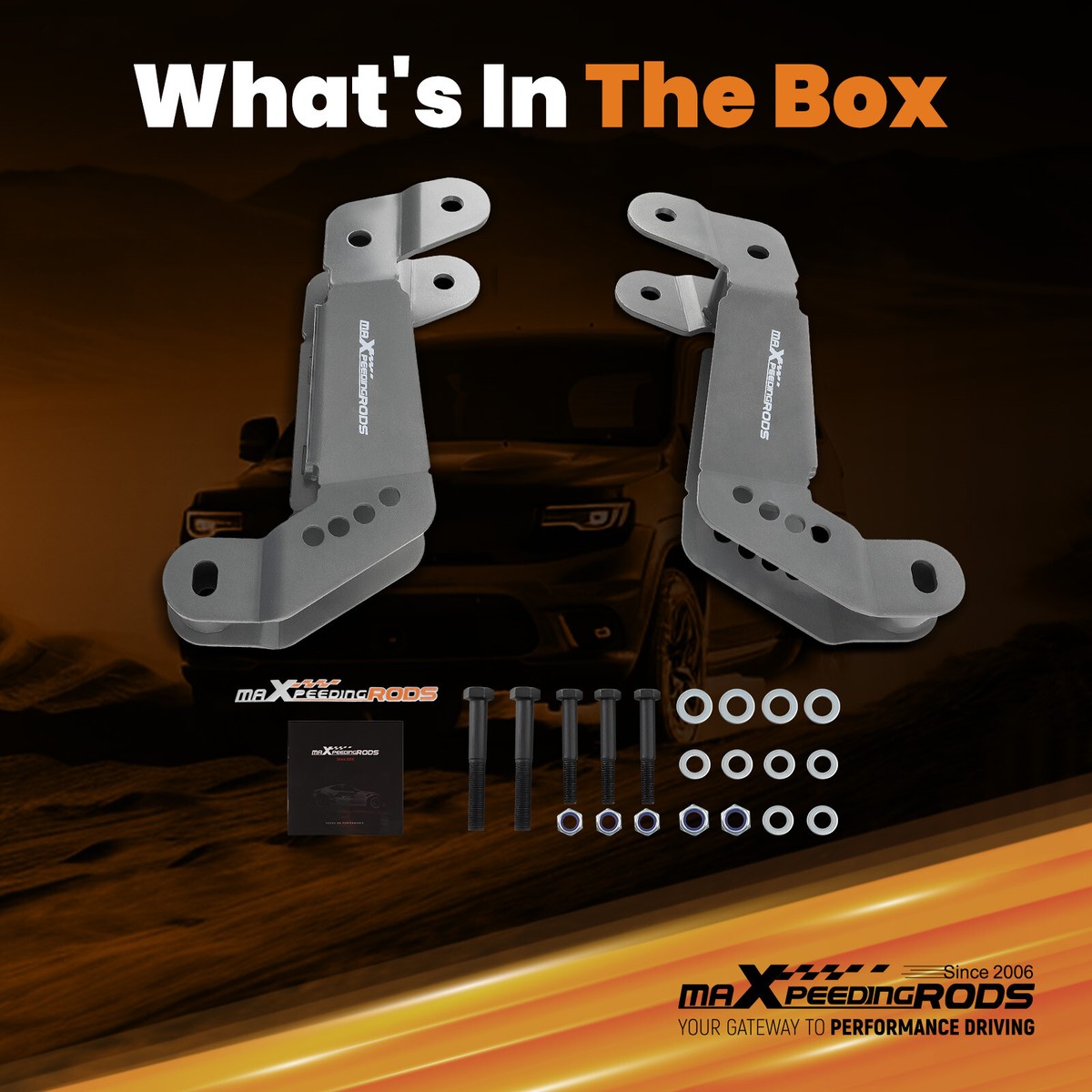 Front Control Arm Correction Drop Bracket For 2007-2018 Jeep