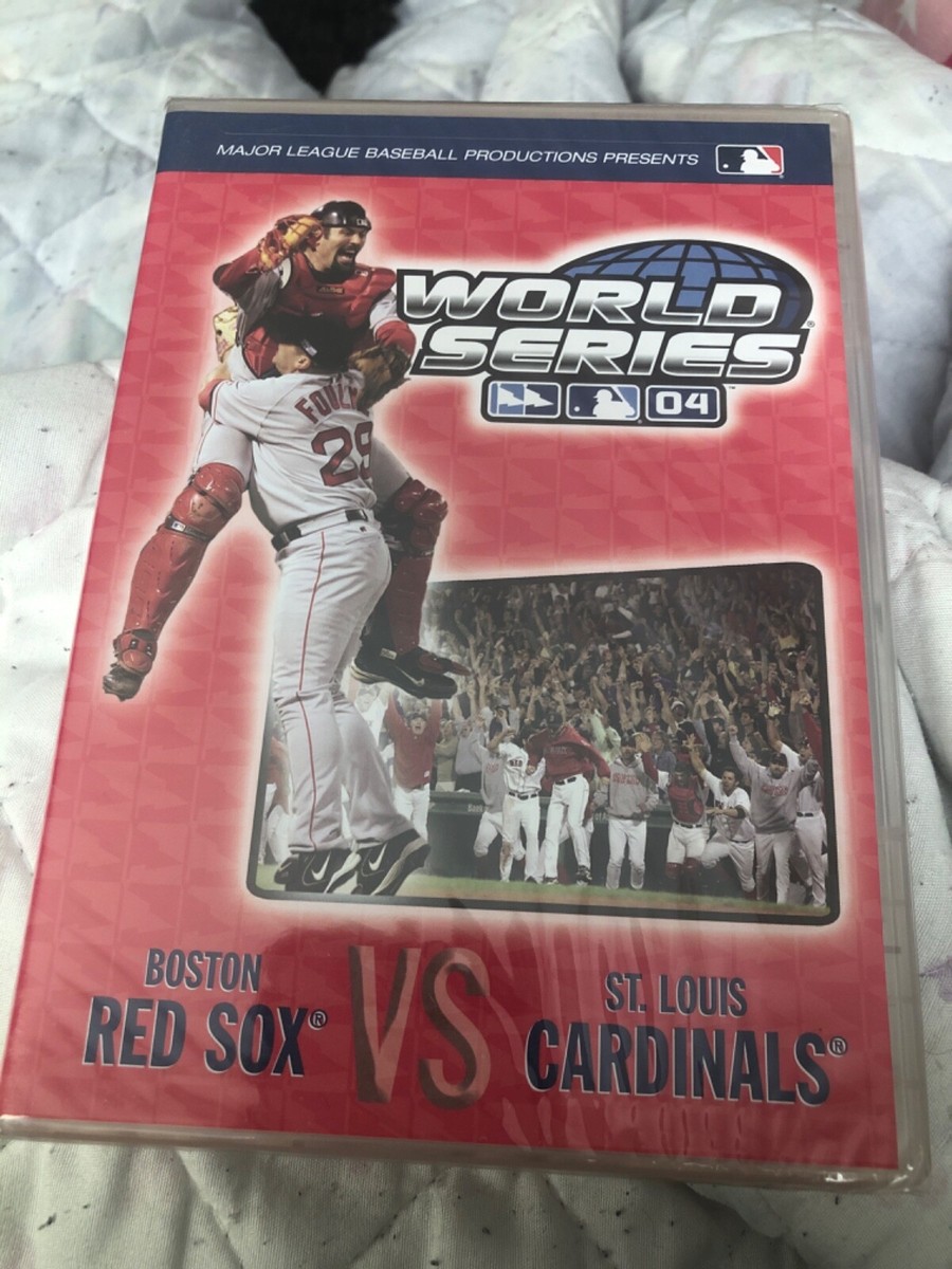 World Series 2004 Boston Red Sox vs St. Louis Cardinals DVD