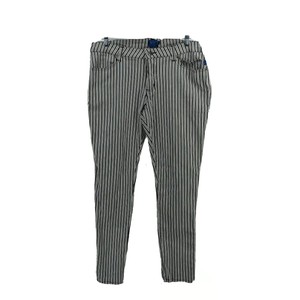 striped skinny jeans black and white