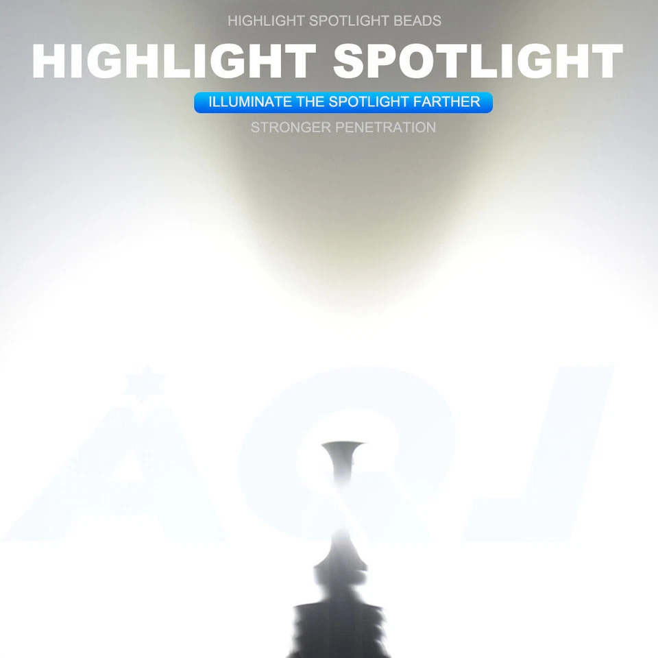 4pcs 4x6'' LED Headlights Hi/Lo For Chevrolet V1500-V2500 Suburban 1989-1991 - Image 4 of 4