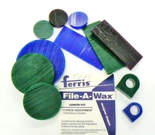 Carving Wax Model Jewelry Design Ferris File-A-Wax Assortment 11 Pc Tool Kit