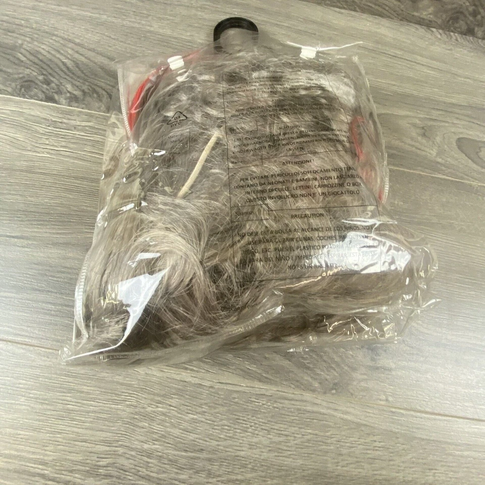 Zombie Bloody Brain Zombie Peluca Walking Dead Peluca Completa Halloween Juegos con disfraces Vestir Foto 2 de 4