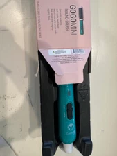 Calista GoGo Mini 1" in Barrel Round Brush Hair Styling Tool Turquoise NIB