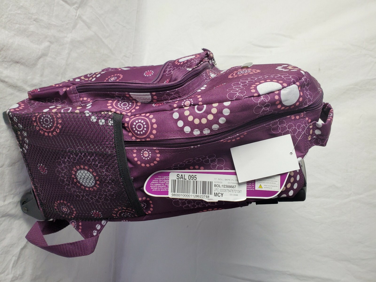 rockland luggage 17 inch rolling backpack