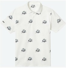 NWT BONOBOS Performance Print Golf Polo Color White Scenic Drive Size XL