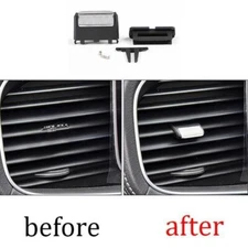 For Benz GLE GLS Middle Console Black Silver 2020-2022 Air Outlet Puller Trim