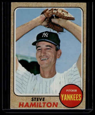 1968 Topps Steve Hamilton #496
