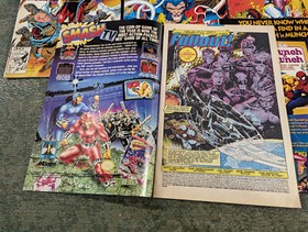 Marvel X-Men Lot Bundle Set Comics #1 1990s SNES NES Nintendo GameBoy Mega Man X